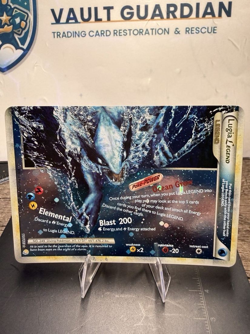 2010 Lugia LEGEND (Bottom) 114/123 HGSS Holo - NM or Better